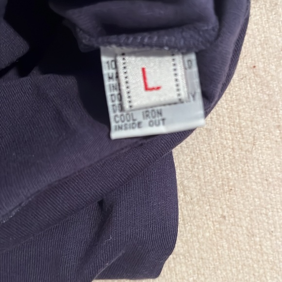 EVISU NOS 2002 col. navy blue tee. BNWOT vintage men’s sz L. READ DESCRIPTION - Picture 5 of 5